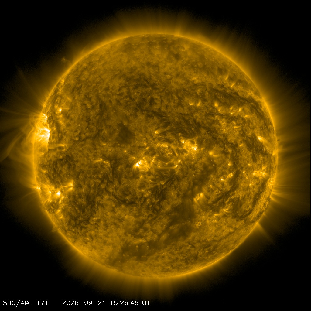 Latest image of the Sun from NASA's Solar Dynamics Observatory